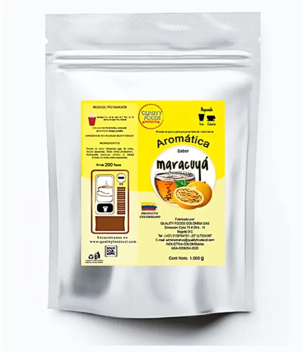 Té en Polvo Sabor a Maracuyá 🍵 Vending 1000gms