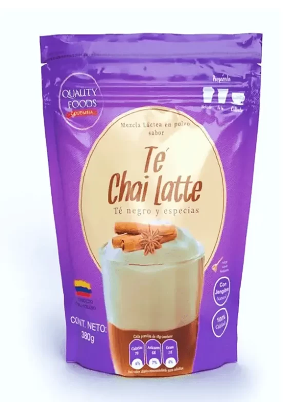 Té Chai Latte - 🍵 Té Negro, Clavos y Canela 380gms
