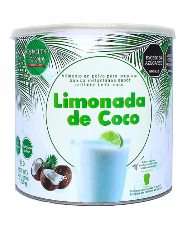 Limonada de Coco 🍋🥥 bebida en polvo x 1500gms