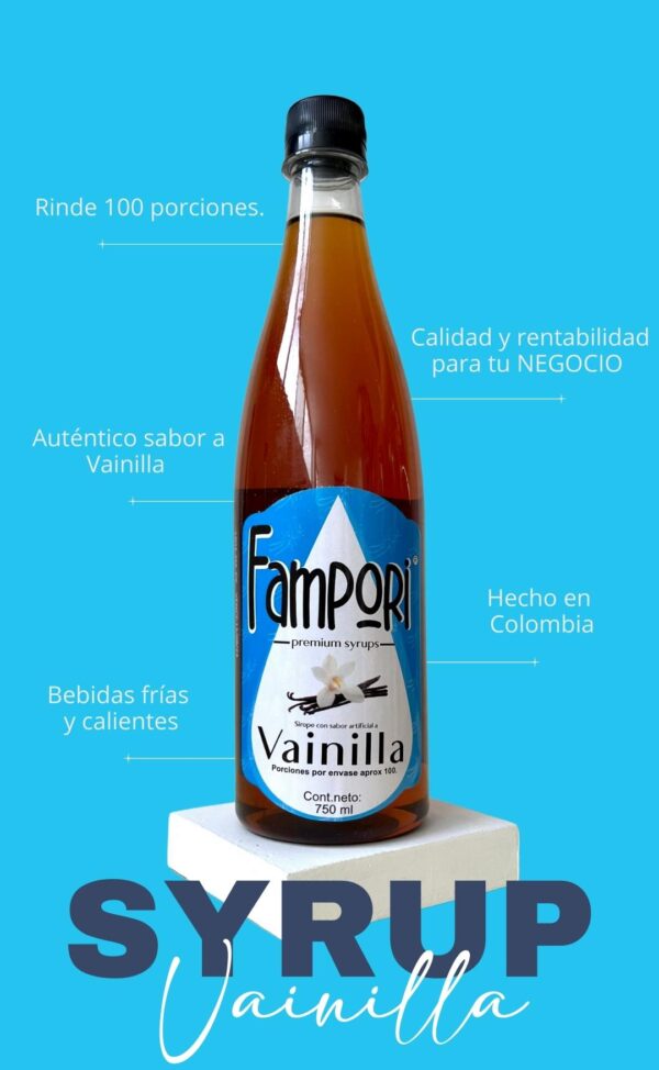 Syrup Vainilla Fampori 750g