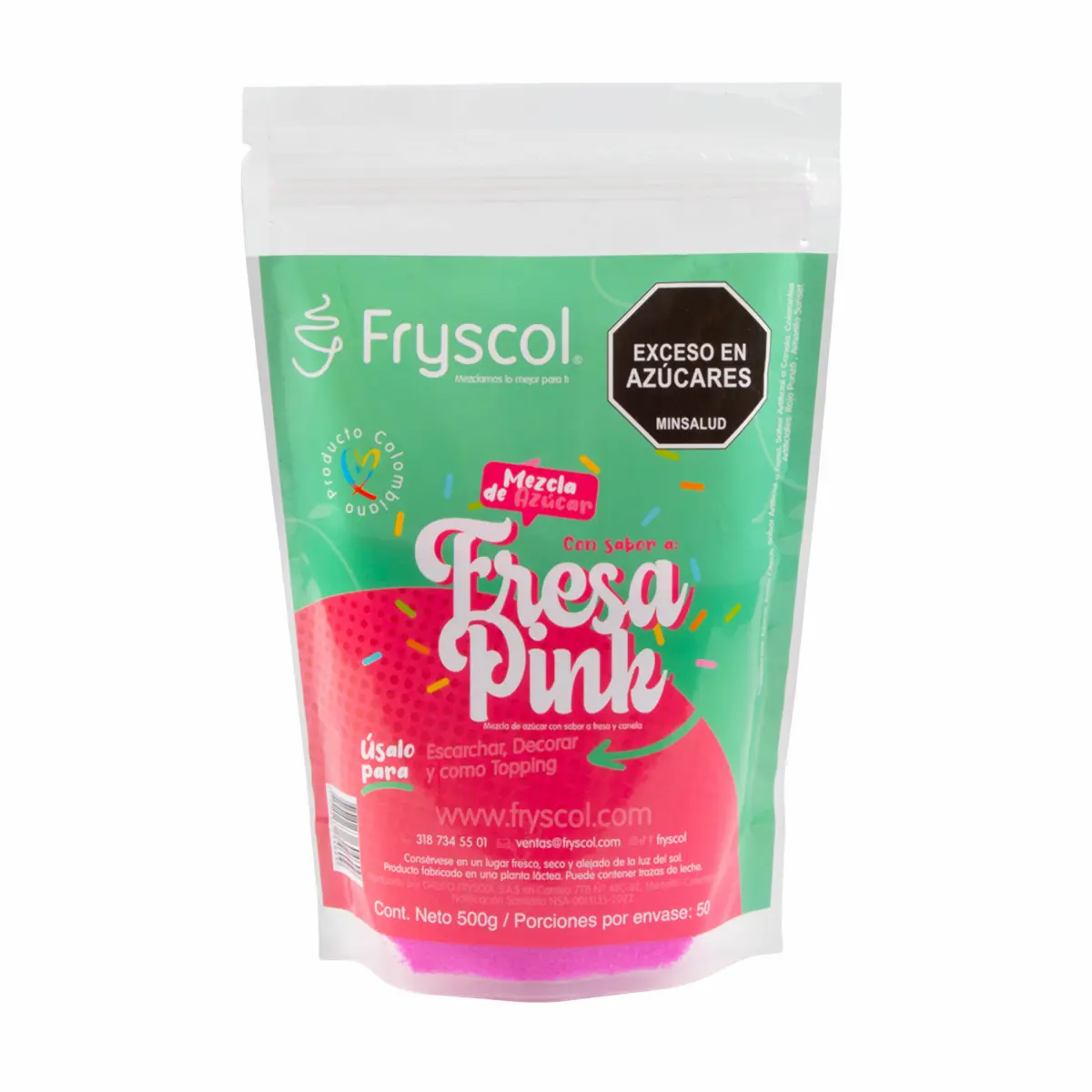 Azúcar Sabor a Fresa 500grms
