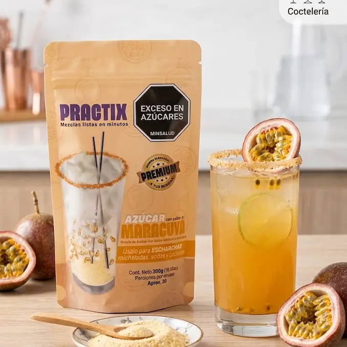 Azúcar Sabor a Maracuyá 300grms - Fryscol
