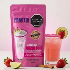 Azúcar Sabor a Fresa Pink 300grms - Fryscol