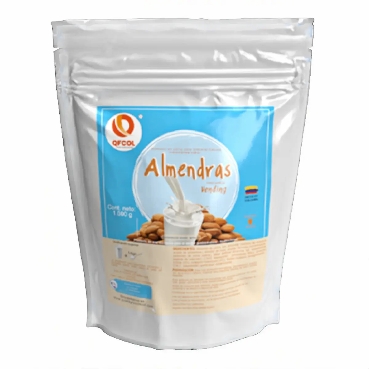 Leche Vending Almendras - Mezcla Lactea 1000gms