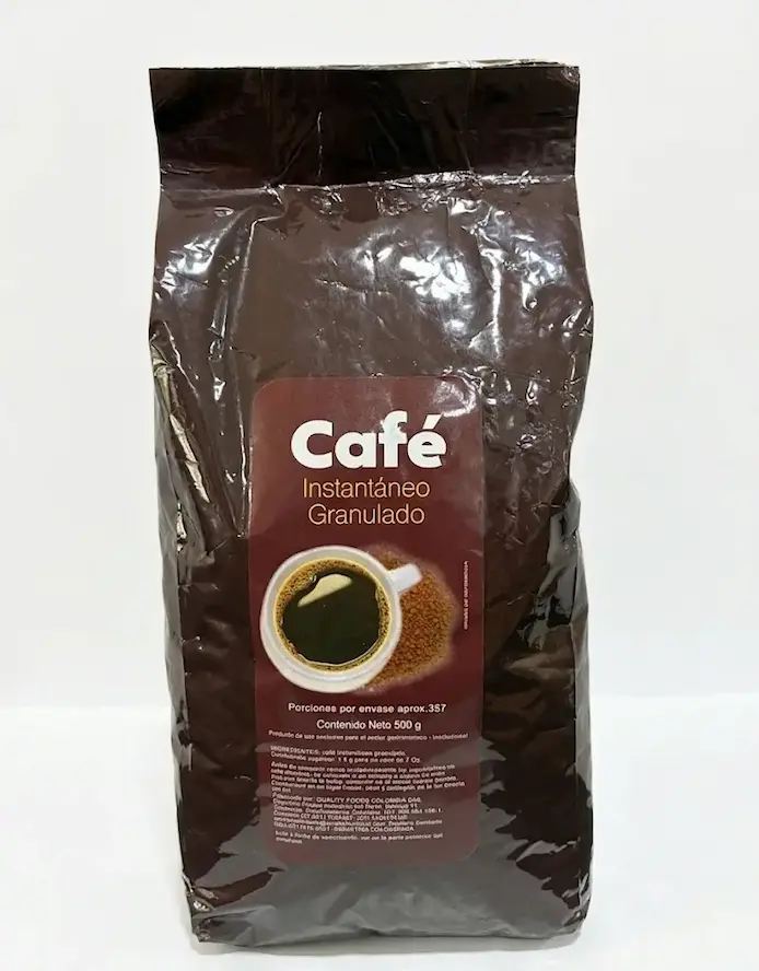 Café Instantáneo Granulado ☕Quality Foods 500g