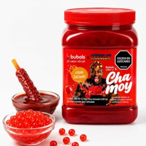 Perlas explosivas sabor Chamoy frasco 1.1 kg- Bubols