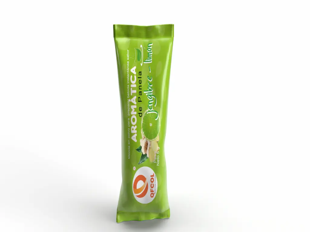 Aromaticas en sobres endulzadas con panela organica 5g🍃🍓🫚🍋 bolsa 100 unidades surtida - Imagen 2