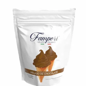 Helado de Chocolate🍦Mezcla en Polvo 1000g Fampory Gelato Italiano